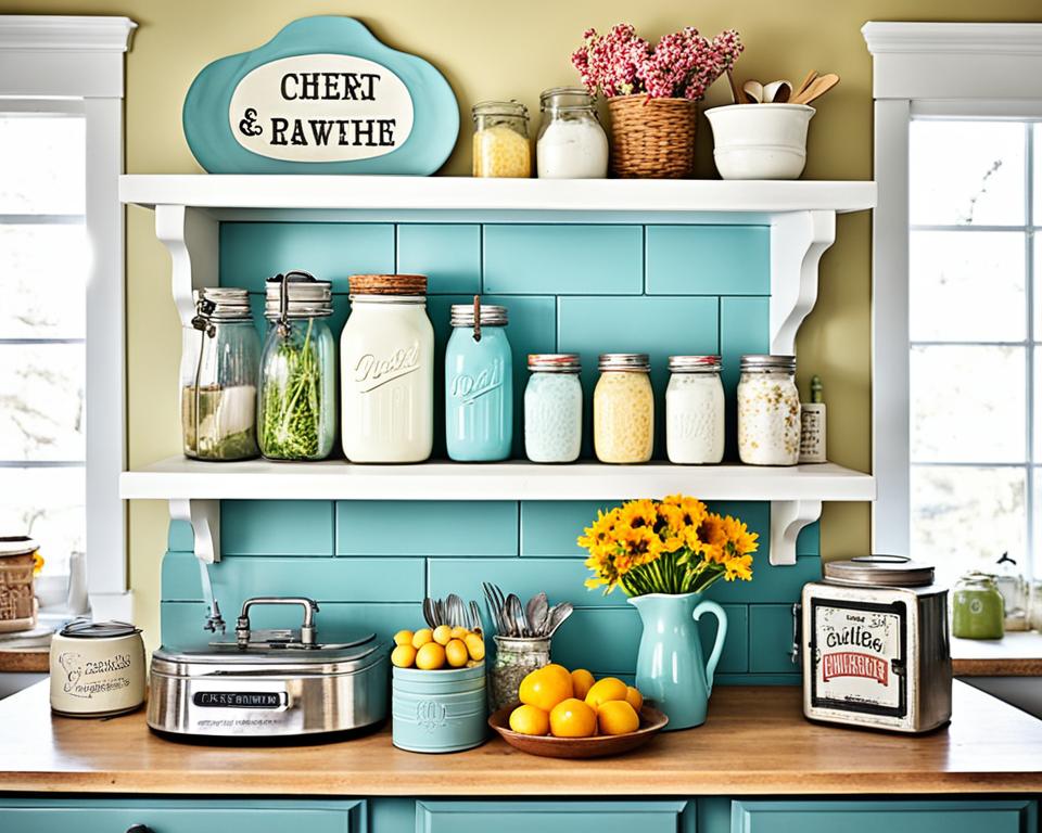 DIY vintage kitchen projects