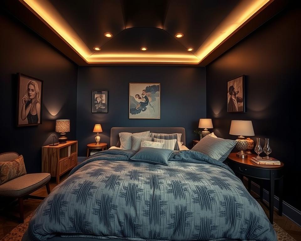 Moody Bedroom Ideas for Awkward Spaces