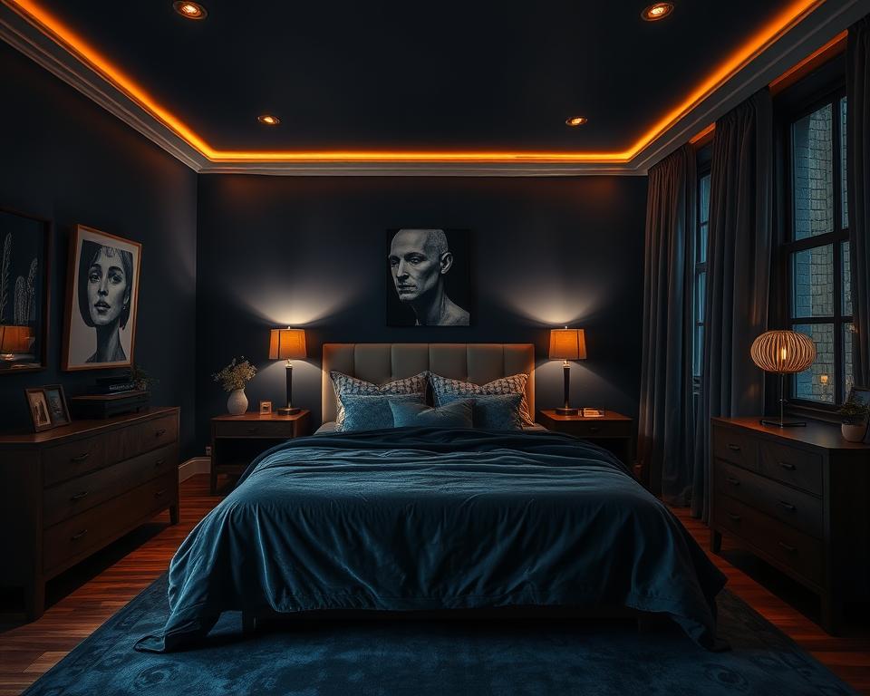 10 Moody Bedrooms with Dark Color Palettes ideas