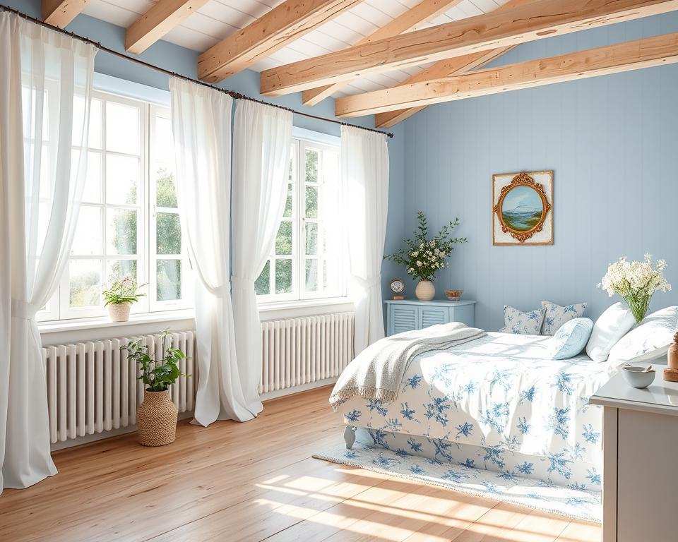 bright cottage bedroom