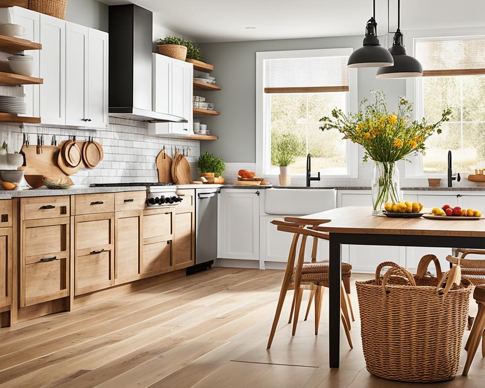 farmhouse kitchen flooring