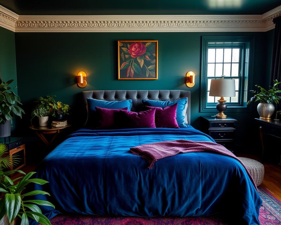 jewel tone bedrooms