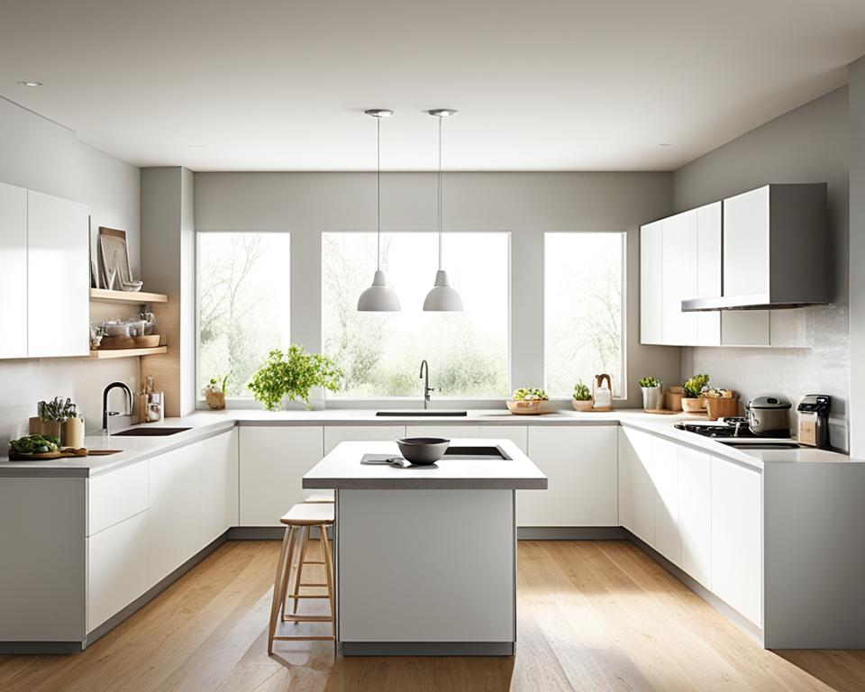 minimalist kitchen style