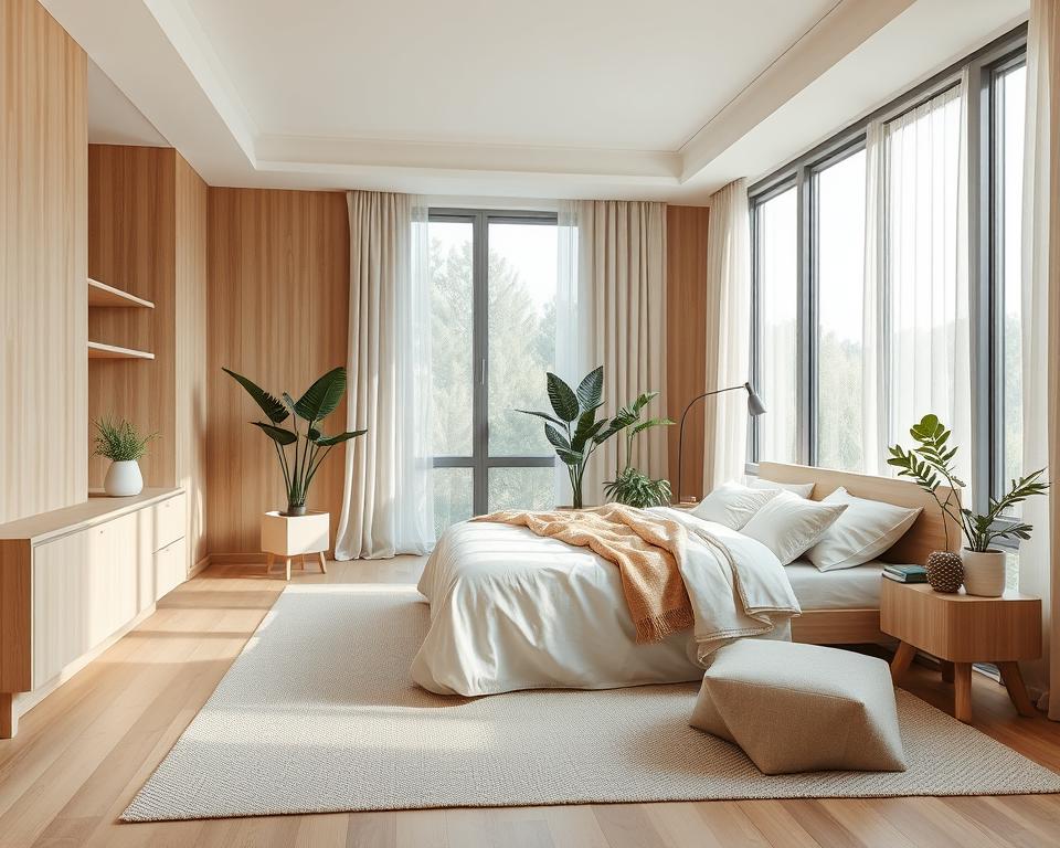 minimalist organic bedroom