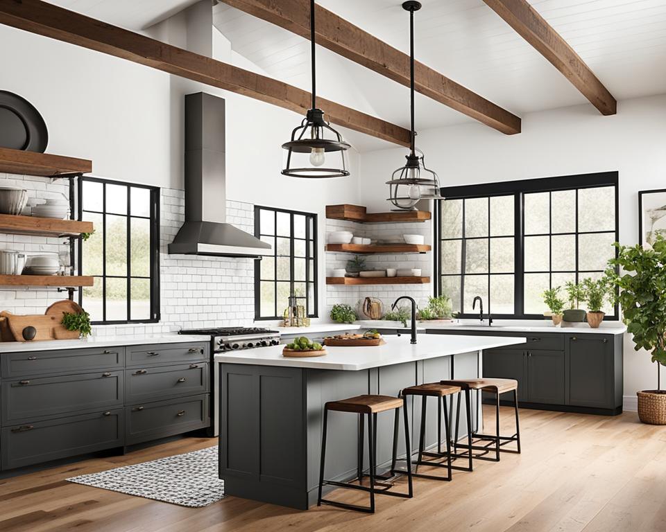 modern farmhouse kitchen decor