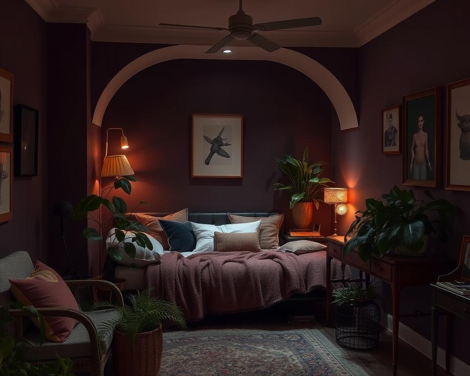 moody bedroom nooks