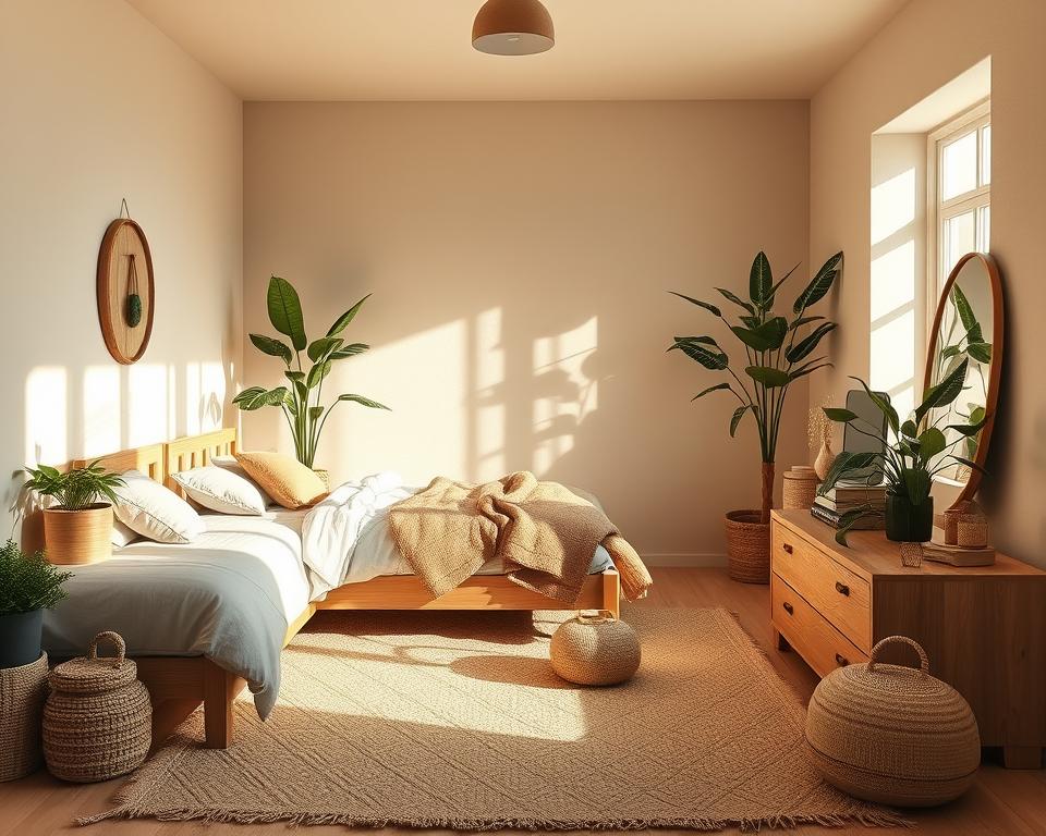 organic bedroom color scheme