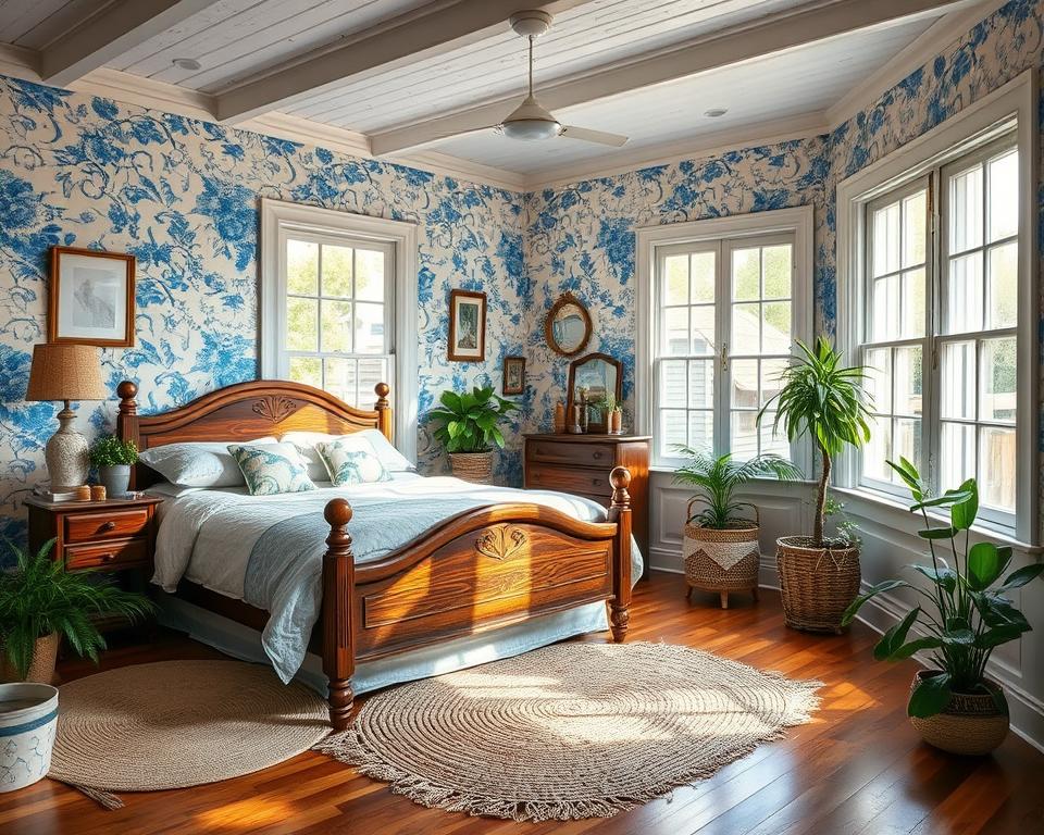 traditional cottage bedroom