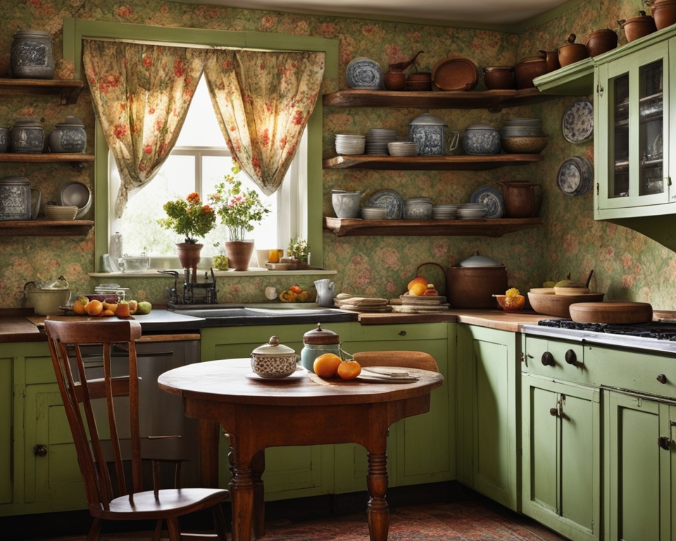 vintage kitchen style