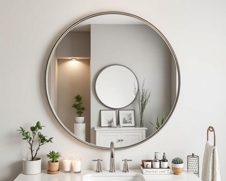 bathroom mirror