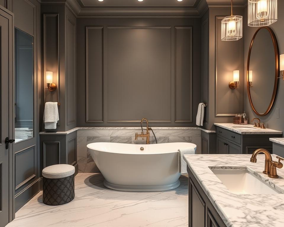 celebrity gray bathrooms